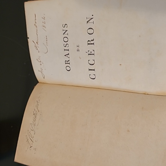 French from Latin. Oraisons Choisies tome 2 1806 - Picture 5 of 6